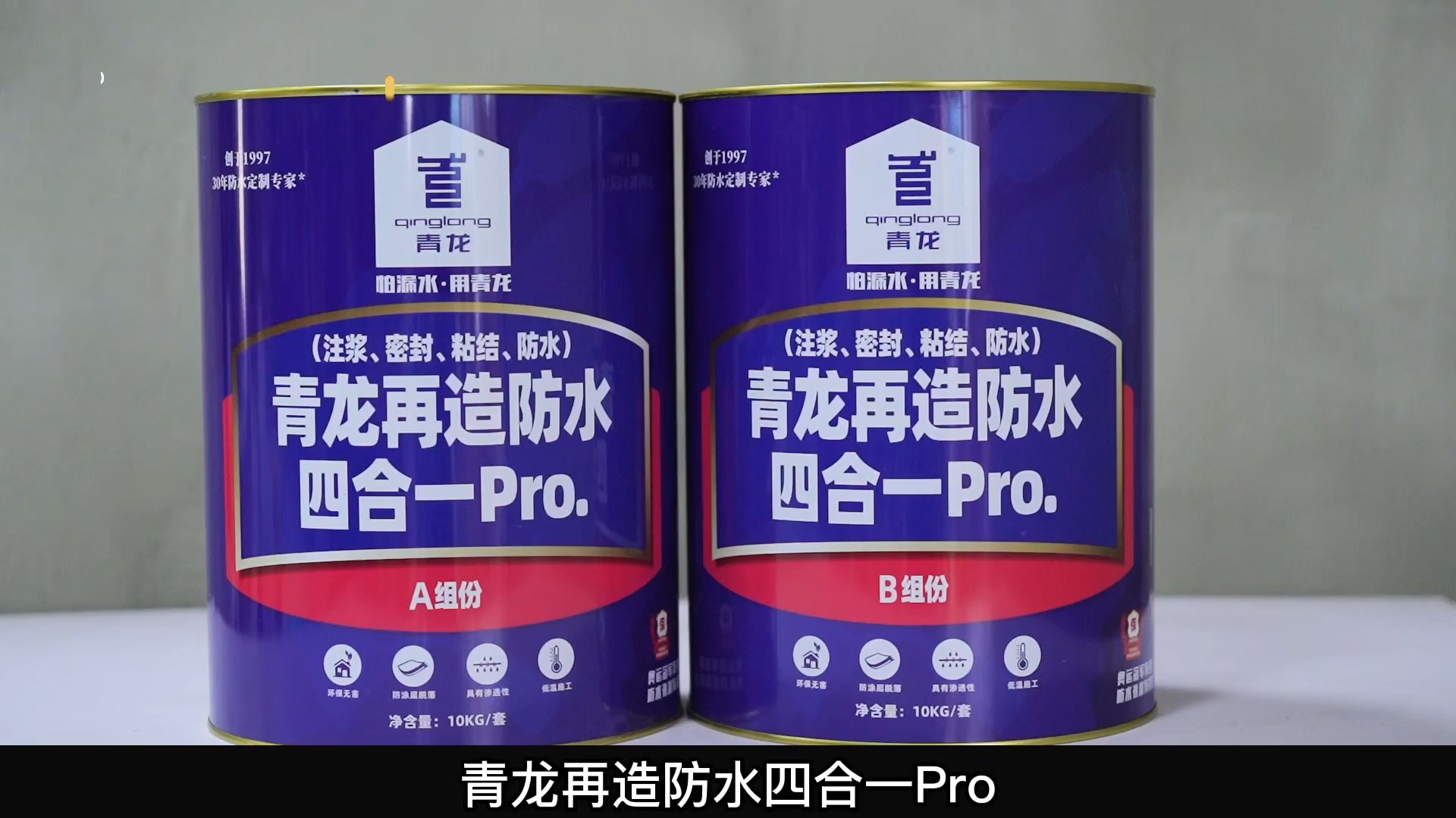 青龍再造防水四合一 Pro.(注漿、密封、粘結(jié) 、防水)